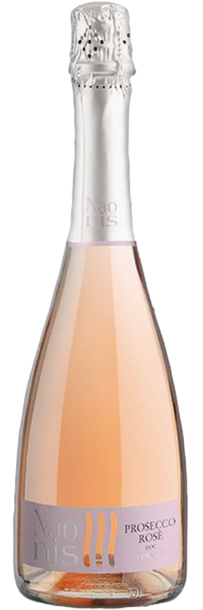 Prosecco Naonis Rosé 2021 Vini la Delizia, Prosecco DOC Extra Dry, Glera (ehem. Prosecco), Pinot Noir