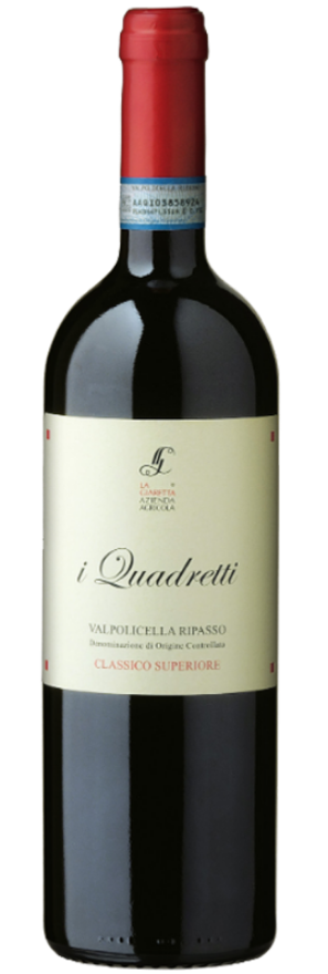 Ripasso I Quadretti 2018 La Giaretta, Valpolicella Classico Superiore DOC, Corvina, Rondinella, Molinara, Veneto