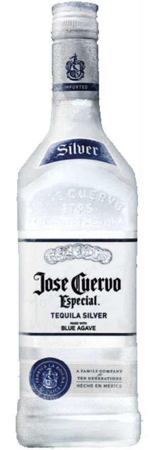 Josè Cuervo Especial Silver Tequila 38°, Blanco