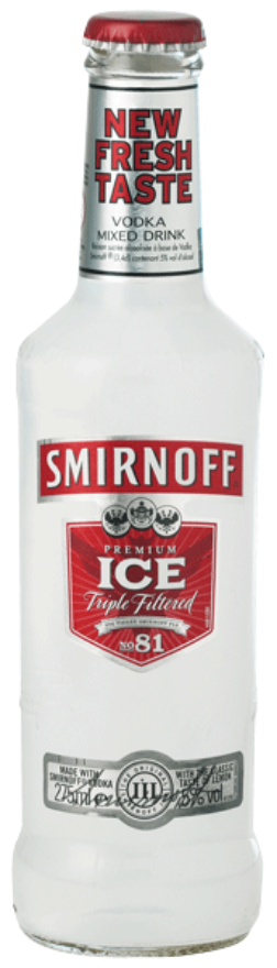 Smirnoff Ice Vodka 5°