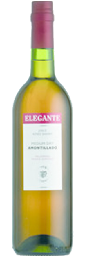 Amontillado Medium Dry Sherry Gonzalez Byass 17°, Elegante