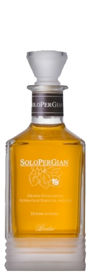 Grappa Berta Solo per Gian 43° Grappa Berta Solo per Gian 43°