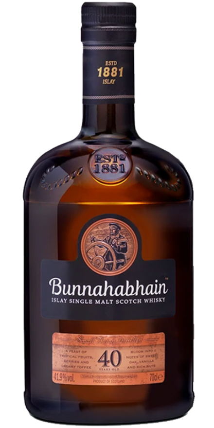 Bunnahabhain 40 years 41.9°, Single Malt Whisky