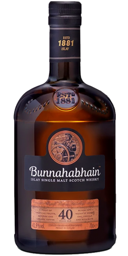 Bunnahabhain 40 years 41.9°