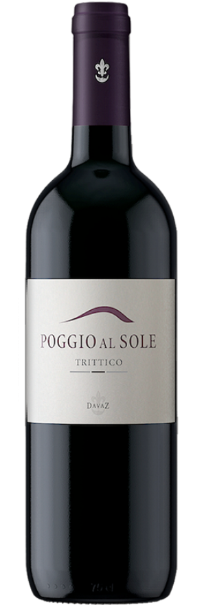 Trittico 2021 Poggio al Sole, Toscana IGT, BIO, Sangiovese, Merlot, Cabernet Sauvignon, Toscana