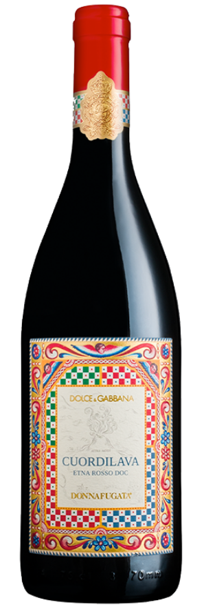 Cuordilava Dolce & Gabbana 2019 Donnafugata, Etna Rosso DOC, Nerello Mascalese, Sizilien