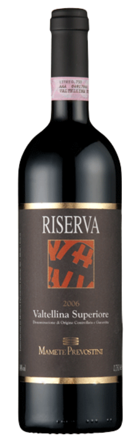 Riserva 2018 Mamete Prevostini, Valtellina Superiore DOCG, Nebbiolo, Valtellina, Robert Parker: 94