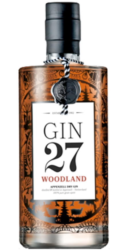 Gin 27 Woodland Appenzell Dry Gin 43°