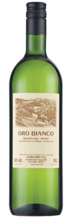 Oro Bianco Ticinese 2022 Agriloro, Ticino DOC, Tessin