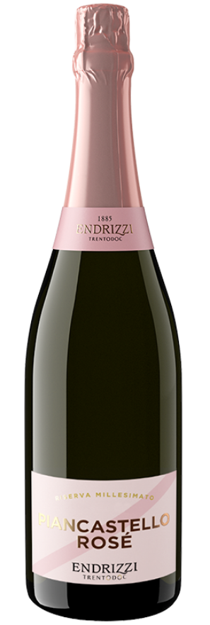 Piancastello Rosé Riserva 2018 Endrizzi, Trento DOC, Chardonnay, Pinot Noir