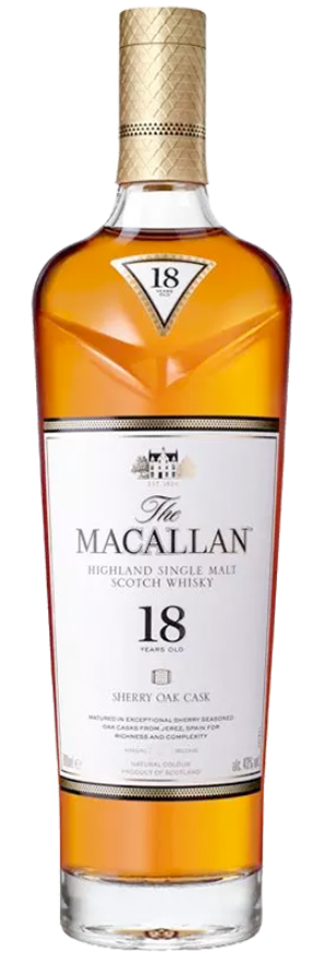 Macallan 18 years Sherry Oak 43° 2023, Speyside Single Malt Whisky