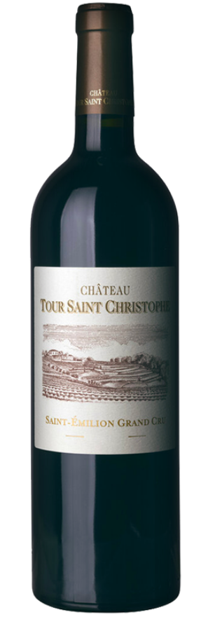 Château Tour Saint-Christophe 2019, St.Emilion AOC, Cabernet Franc, Merlot, Bordeaux