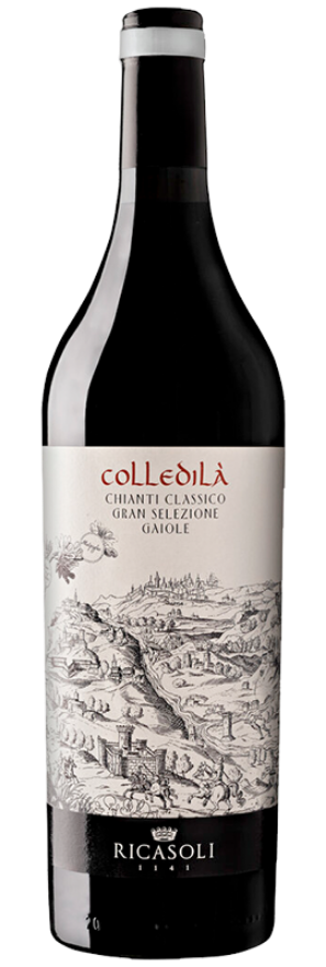 Colledilà 2019 Barone Ricasoli, Chianti Classico Gran Selezione DOCG, Sangiovese, Toscana, James Suckling: 95, Robert Parker: 97