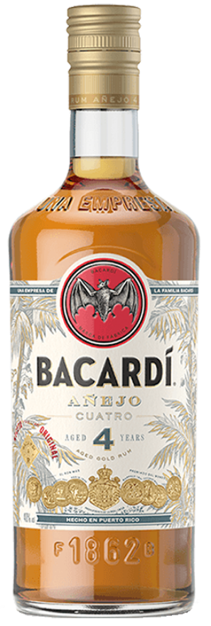 Bacardi Anejo 4 anos Gold Rum 40°