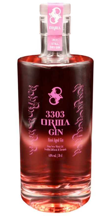 ORMA 3303 Rose Cask Aged Gin 44°, Schweiz, Engadin