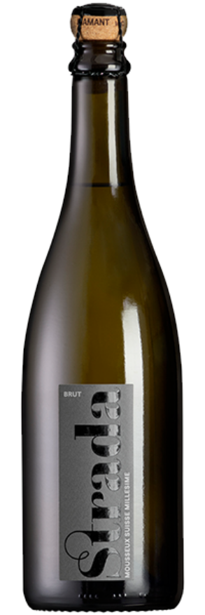 Vin Mousseaux Millésime Brut 2022 Strada, DER Schweizer Schaumwein, VdP Suisse, Pinot Noir