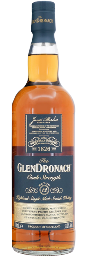 Glendronach Cask Strenght Batch 12  58.2°