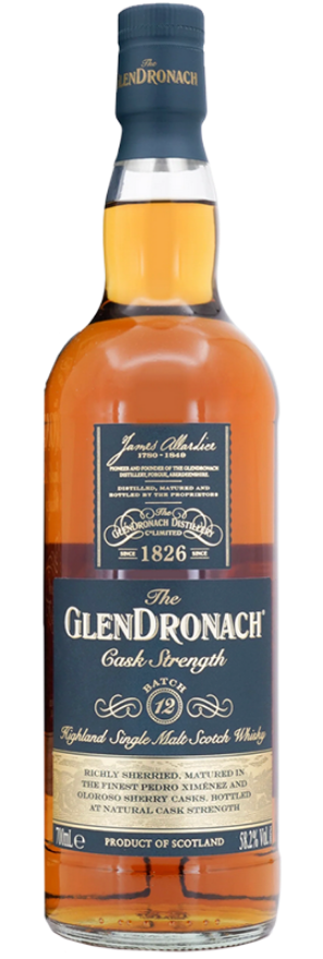 Glendronach Cask Strenght Batch 12  58.2°, Malt Whisky