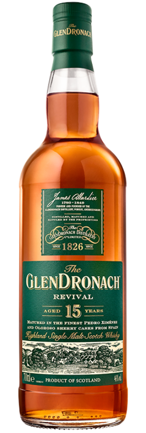 Glendronach 15 years Revival 46°, Malt Whisky