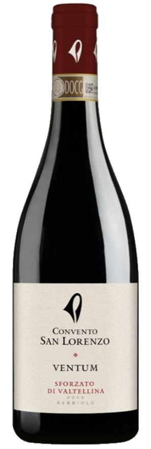 Sforzato Ventum 2018 Convento San Lorenzo, 150cl, Sforzato di Valtellina DOCG, Valtellina