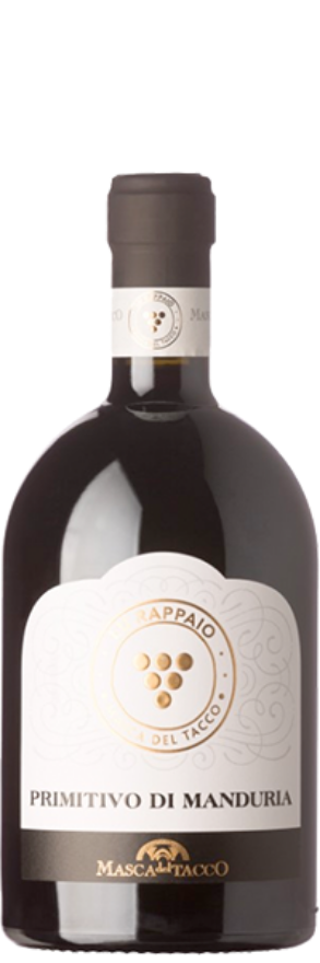 Primitivo Lu Rappaio 2021 Masca del Tacco, Primitivo di Manduria DOP, Apulia