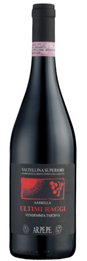 Sassella Ultimi Raggi 2016 AR.PE.PE., Vendemmia Tardiva, Valtellina Superiore DOCG, Nebbiolo, Valtellina