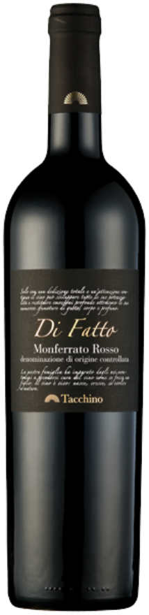Di Fatto 2018 Luigi Tacchino, 75cl, Monferrato DOC, Barbera, Dolcetto, Cabernet Sauvignon, Piemont