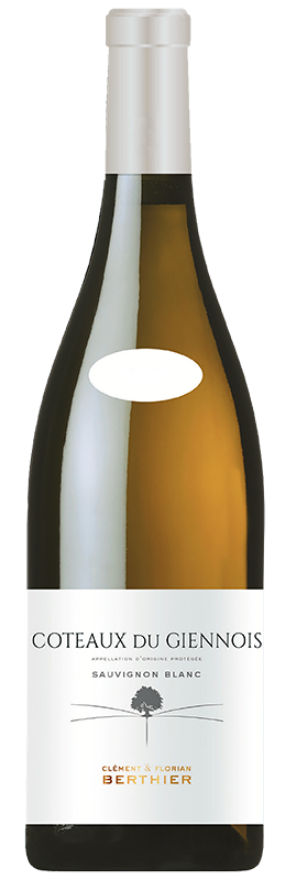Giennois Blanc 2023 Vignobles Berthier, 75cl, Coteaux du Giennois AOP, Sauvignon Blanc, Loire