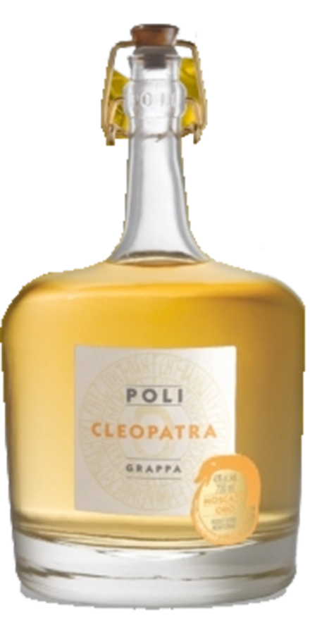 Grappa Cleopatra Moscato Oro Jacopo Poli 40° Grappa Cleopatra Moscato Oro Jacopo Poli 40°