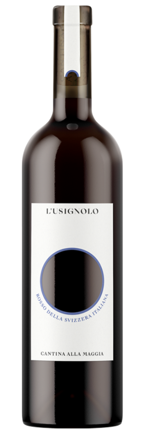 Usignolo 2022 Cantina alla Maggia, 75cl, Rosso della Svizzera Italiana, Merlot, Blaufränkisch, Zweigelt, Tessin