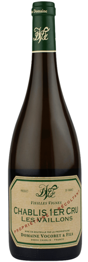 Chablis V. Vigne Vaillons 2023 Domaine Vocoret, 75cl, 1er Cru AOP, Chardonnay, Burgund