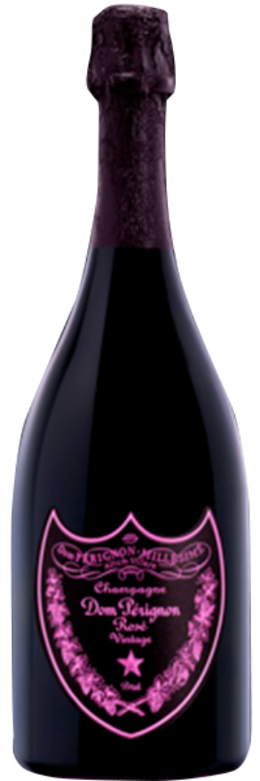 Dom Pérignon "Label Luminous" Rosé 2009, 75cl, Pinot Noir, Chardonnay
