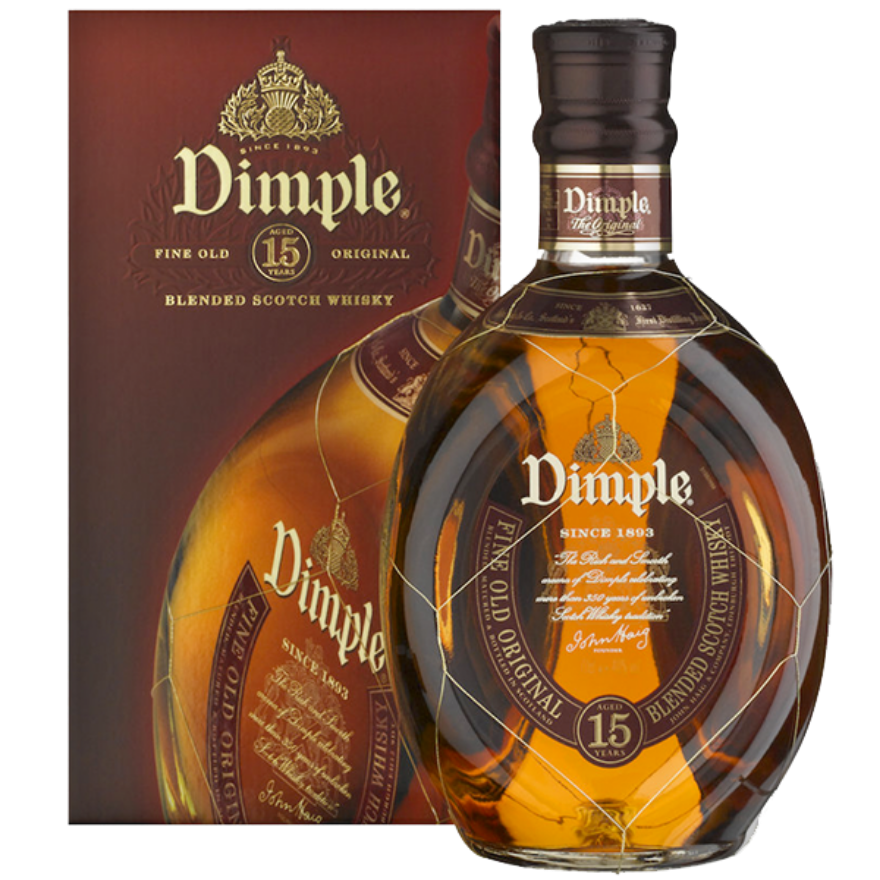 Dimple Scotch Golden Selection 40°, 70cl