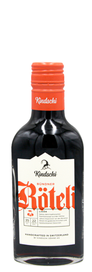 Bündner Röteli 22° Kindschi, 35cl