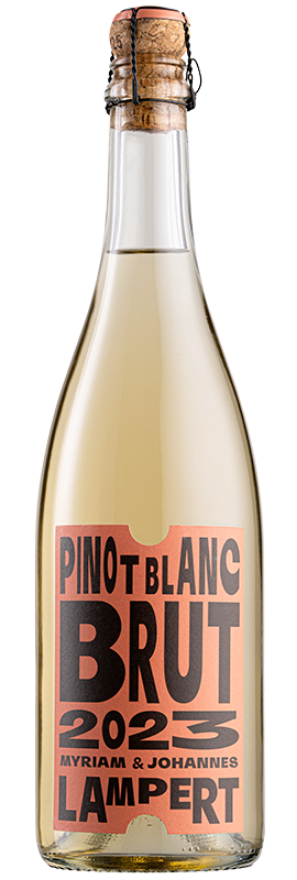Pinot Blanc brut 2023 Johannes Lampert, 75cl, AOC Graubünden, Pinot Blanc