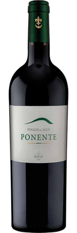 Ponente 2022 Poggio al Sole, 150cl, Rosso Toscana IGT, BIO, Cabernet Sauvignon, Merlot, Sangiovese, Toscana