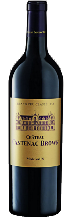 Château Cantenac Brown 2019, 75cl, 3eme cru Margaux AOC, Cabernet Sauvignon, Merlot, Bordeaux, Robert Parker: 94