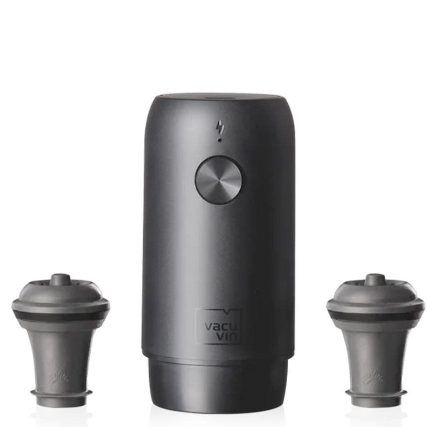 Elektrische Wein-Vakuumpe + 2 Verschlüsse