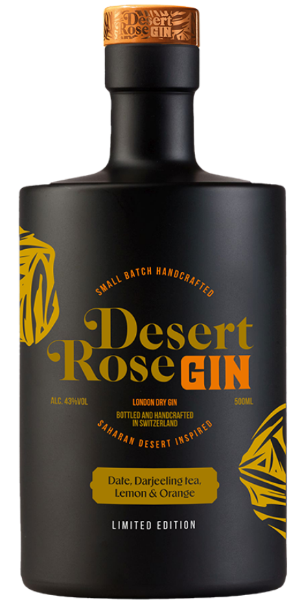 Desert Rose Limited Edition  Gin 40°, 50cl, Tessin