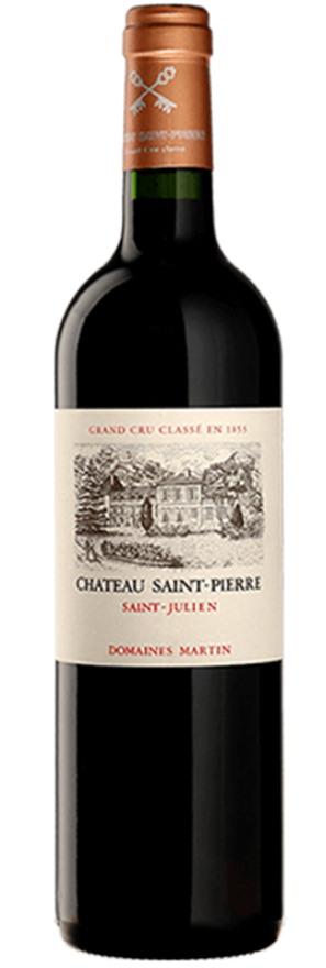 Château Saint Pierre 2015, 75cl, 4e cru classé  Saint-Julien, Cabernet Sauvignon, Merlot, Cabernet Franc, Bordeaux
