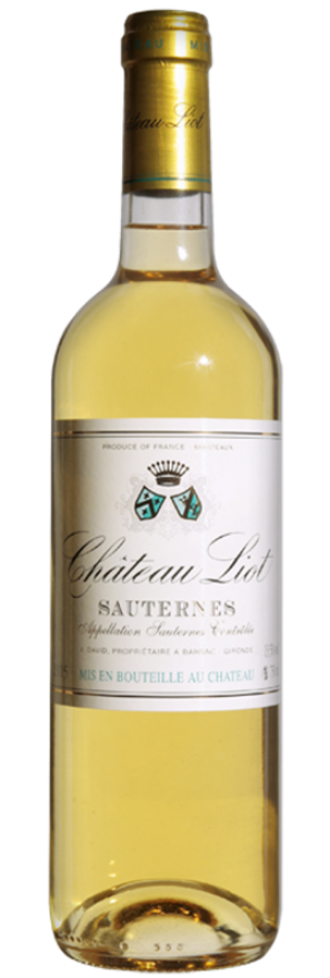 Sauternes 2020 Chateau Liot, 37.5cl, Sauternes AOC, Sauvignon Blanc, Sémilion, Bordeaux