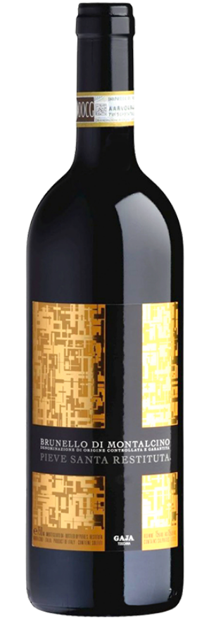 Brunello Pieve Santa Restituta 2018 Gaja, 75cl, Brunello di Montalcino DOP, Sangiovese, Toscana
