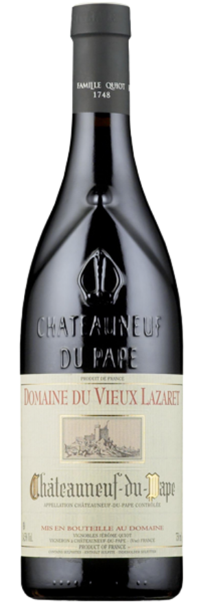 Châteauneuf-du-Pape 2023 Domaine du vieux Lazaret, 75cl, Châteauneuf-du-Pape AC, Grenache, Syrah, Mourvèrdre, Cinsault, Côtes du Rhône