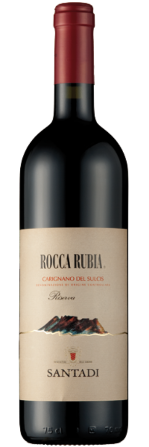 Rocca Rubia 2022 Santadi, 300cl, Carignano del Sulcis Riserva DOC, Sardinien