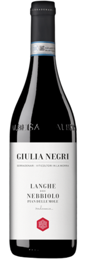 Langhe Nebbiolo Pian delle Mole 2023 Giulia Negri, 75cl, Langhe DOC, Nebbiolo, Piemont