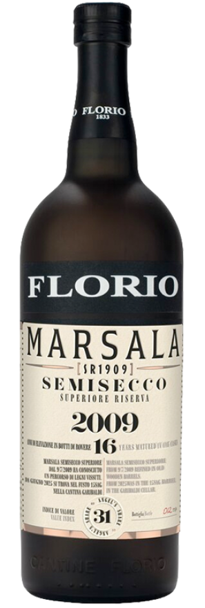 Marsala Semisecco 2009 Florio 19°, 75cl