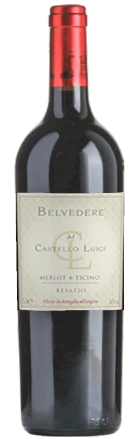 Belvedere del Castello Luigi 2023 Castello Luigi, 75cl, Ticino DOC, Merlot, Tessin