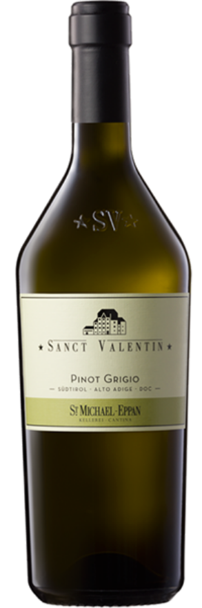 Pinot Grigio Sanct Valentin 2023 St.Michael Eppan, 75cl, Alto Adige DOC, Pinot Gris, Südtirol, Robert Parker: 92