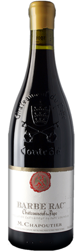 Châteauneuf-du-Pape Barbe Rac 2021  Chapoutier, 75cl, Châteauneuf-du-Pape AOC, Grenache, Côtes du Rhône