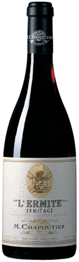 Ermitage rouge "L'Ermite" 2022  Chapoutier, 75cl, Ermitage AOC, BIO, Syrah, Côtes du Rhône
